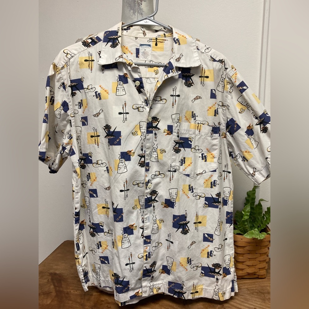 Old Navy short sleeve men’s cotton shirt